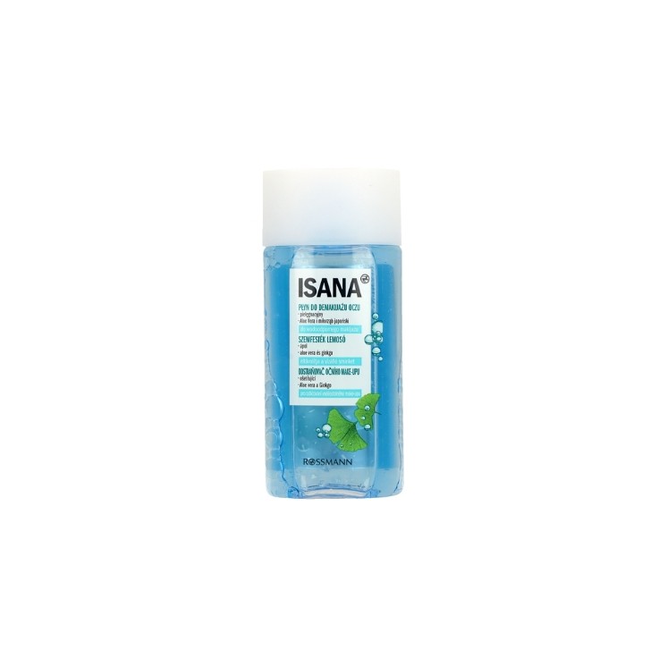 Isana Two-Phase Oogmake-up Remover met Amandelolie mini 50 ml