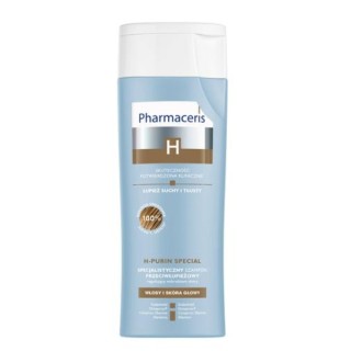 Pharmaceris H Purin Shampooing antipelliculaire spécialisé pour pellicules sèches et grasses 250 ml