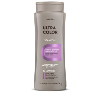 Joanna Ultra Color Shampoo for hair silver shades of blond 400 ml