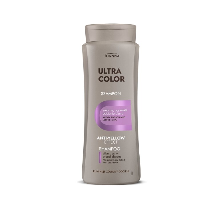 Joanna Ultra Color Shampoo voor haar zilveren tinten blond 400 ml