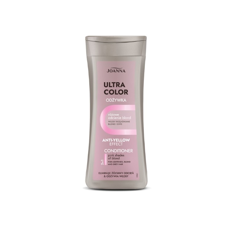 Joanna Ultra Color Odżywka do włosów różowe odcienie blond 200 g Joanna Ultra Color Odżywka do włosów różowe odcienie blond 200 g