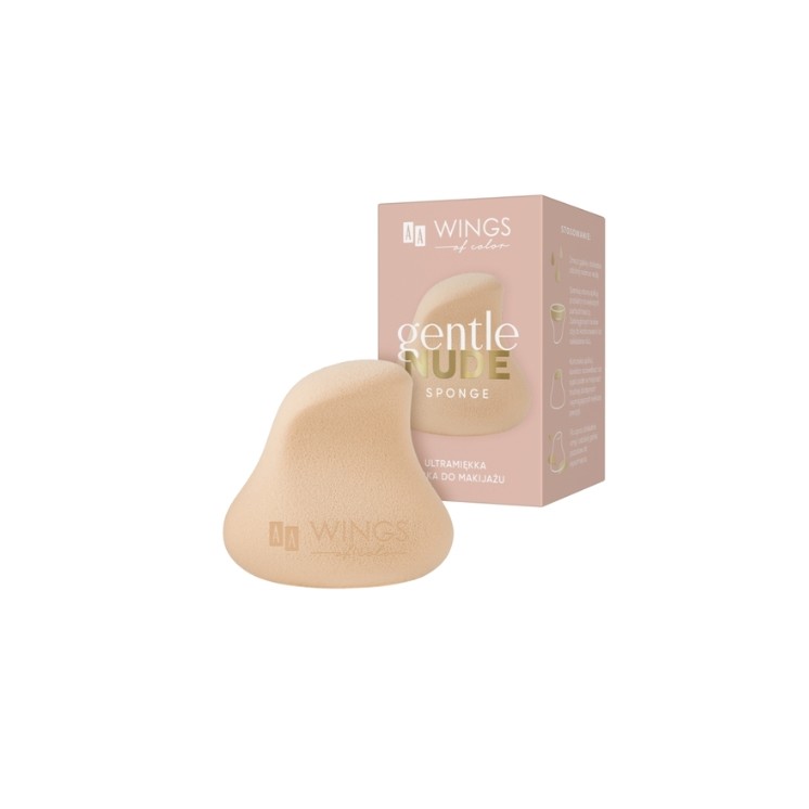 AA Wings of Color Gentle Nude Ultra-zachte make-upspons 1 st
