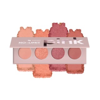 Palette de fards à paupières AA Wings of Color No Limit Volume Pink 4 g