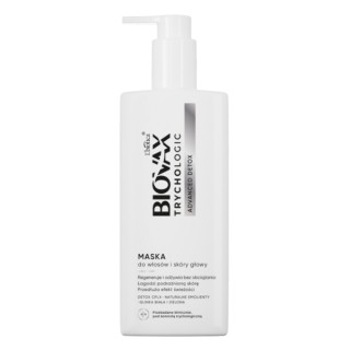 L'biotica BIOVAX Trichologic Advanced Detox Haar- en Hoofdhuidmasker 200 ml