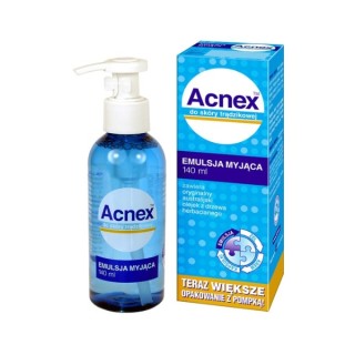 Acnex Reinigungsemulsion für zu Akne neigende Haut 140 ml