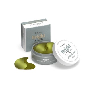 Patchs hydro pour les yeux Clavier Bright Look Gold Black Pearl 60 pièces