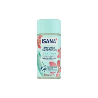 Isana Zmywacz do paznokci o zapachu migdałowym 125 ml