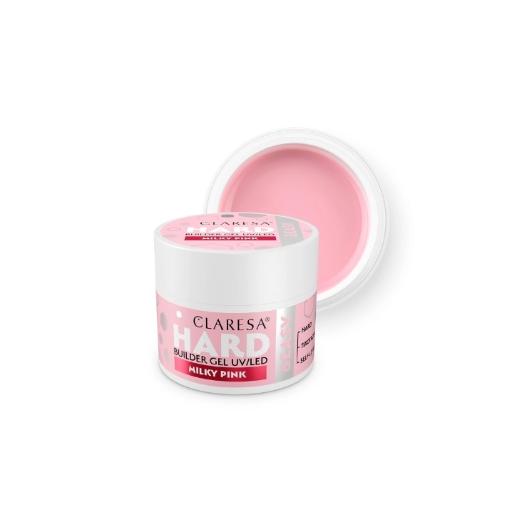 Claresa HARD&EASY BUILDER GEL MILKY PINK 45 g