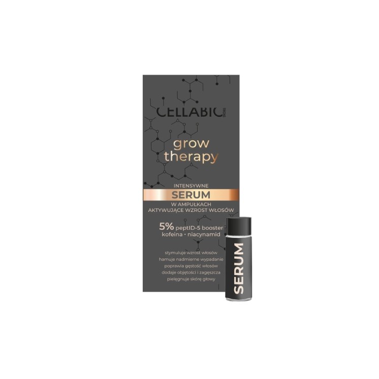 Cellabic Grow Therapy Intensief haargroei-activerend serum in ampullen voor mannen 7 x 5 ml