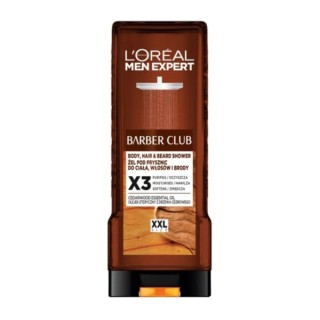 Loreal Men Expert XXL Barber Club Żel pod prysznic do ciała włosów i brody 400 ml