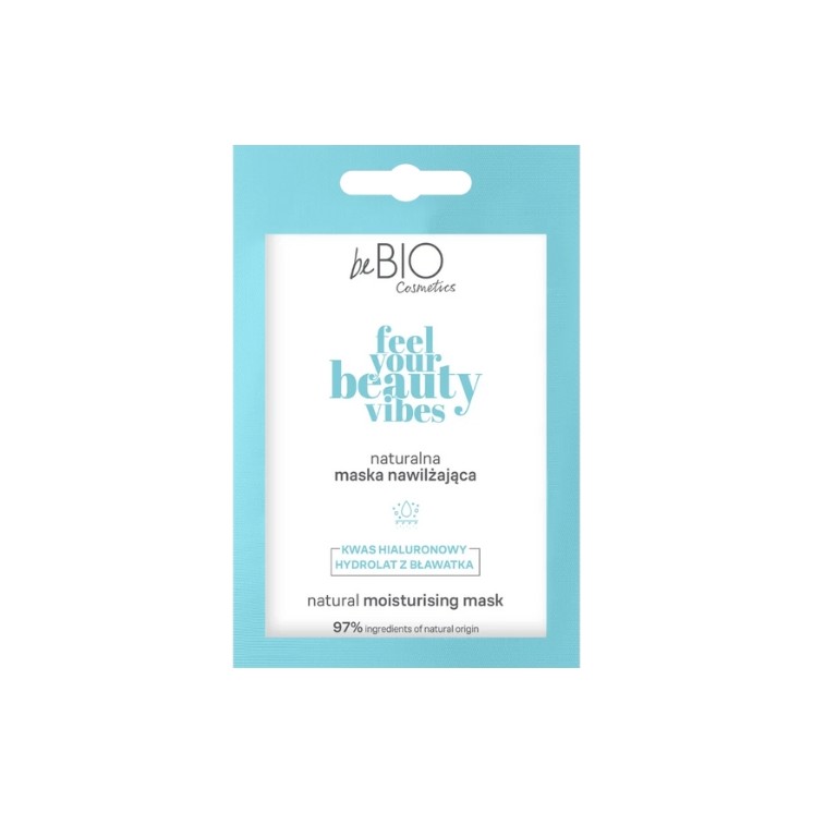 BeBio Cosmetics Natural Moisturizing Face Mask Feel Your Beauty Vibes 10 ml