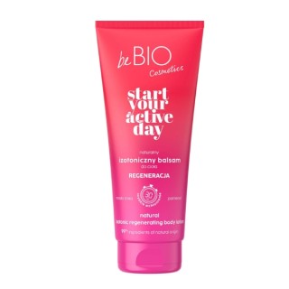 Baume corporel isotonique naturel BeBio Cosmetics START YOUR ACTIVE DAY Régénération 200 ml