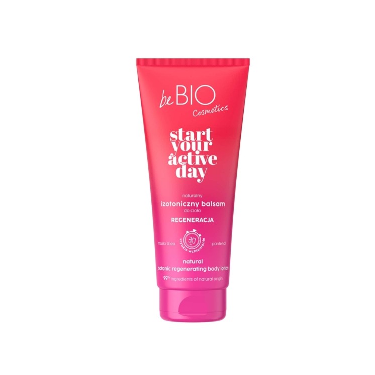 BeBio Cosmetics Natuurlijke Isotone Lichaamsbalsem START YOUR ACTIVE DAY Regeneratie 200 ml