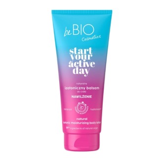 BeBio Cosmetics Natural Isotonic Body Balm START YOUR ACTIVE DAY Moisturizing 200 ml