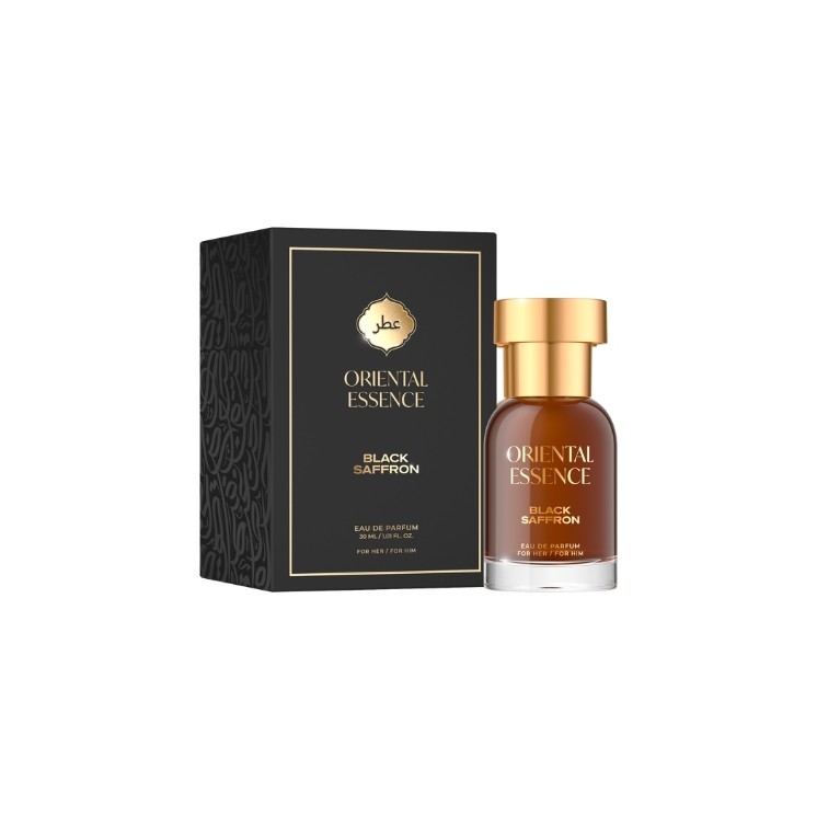 Oriental Essence Black Saffron Unisex Eau de Parfum voor dames en heren 30 ml