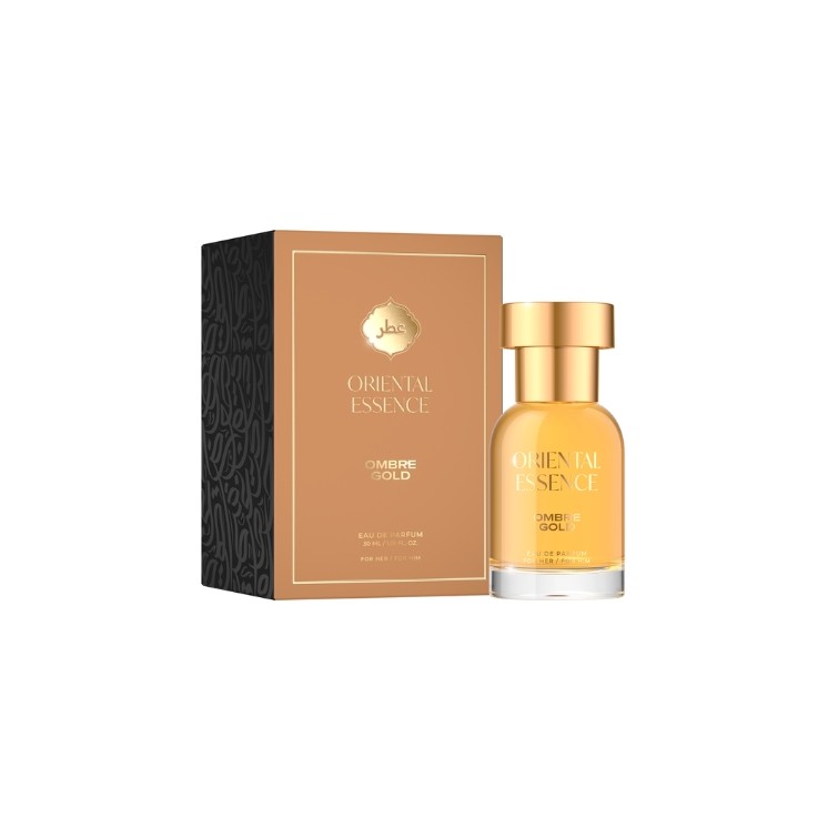 Eau de parfum Unisex Oriental Essence Ombre Gold pour femme et homme 30 ml
