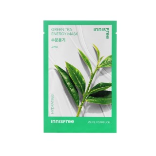 Innisfree Squeeze Energy Mask Groene Green Tea Hydraterend Sheetmasker 22 ml