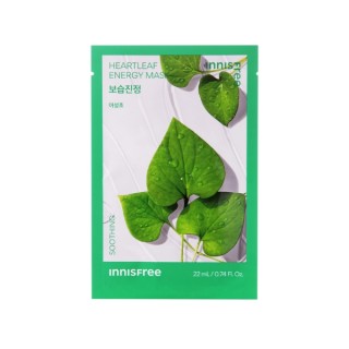 Innisfree Squeeze Energy Mask Masque en tissu apaisant Heartleaf 22 ml