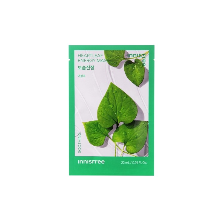 Innisfree Squeeze Energy Mask Heartleaf Soothing Sheet Mask 22 ml