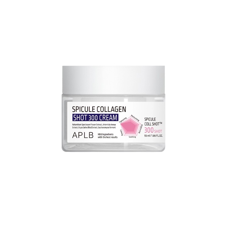 Crème micro-aiguilles APLB Spicule Collagen Shot 300 au collagène 55 ml