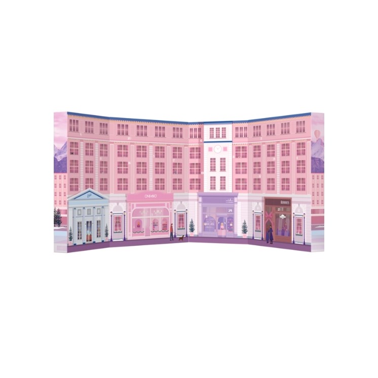 ONLYBIO Hair in Balance Kalendarz adwentowy BERRY XMAS 24 elementy