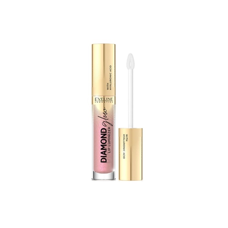 Eveline Diamond Glow Lip Luminizer Lipgloss mit Hyaluronsäure /08/ 5 ml