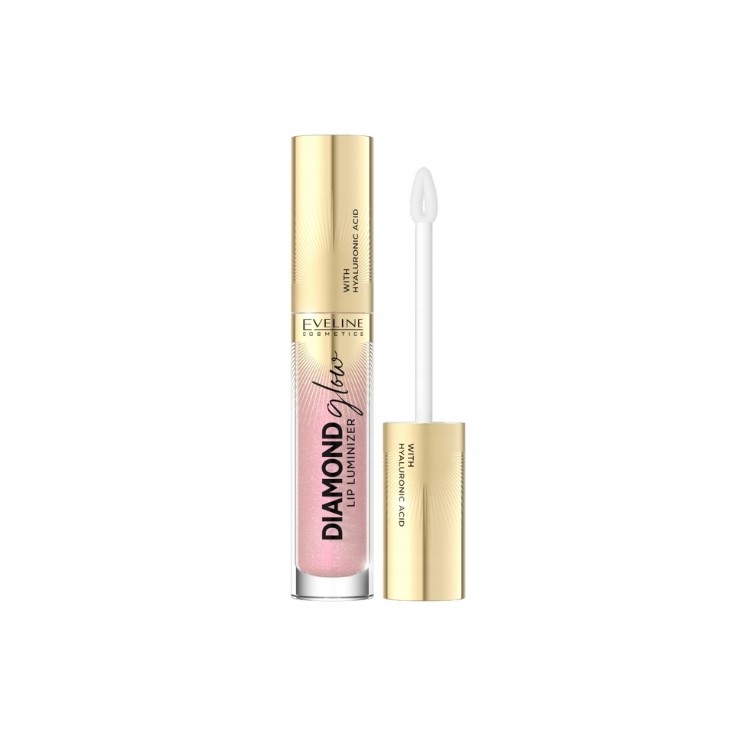 Блиск для губ Eveline Diamond Glow Lip Luminizer з гіалуроновою кислотою /14/ 5 ml
