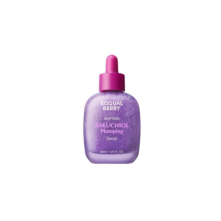 Eqqualberry Bakuchiol Plumping Serum ujędrniająco-nawilżające Serum do twarzy z Bakuchiolem 30 ml