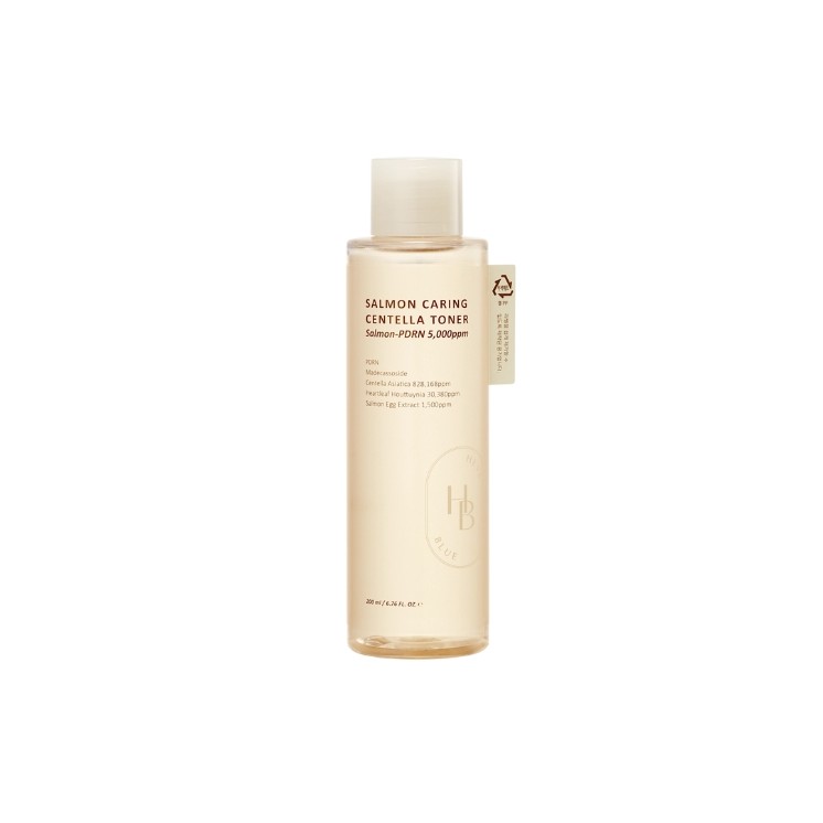 Heveblue Salmon Caring Centella Revitalisierendes Gesichtswasser 200 ml