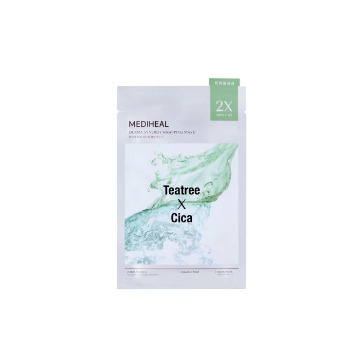 Mediheal Derma Synergy Tea Tree & Cica Verzachtend Sheetmasker 25 ml