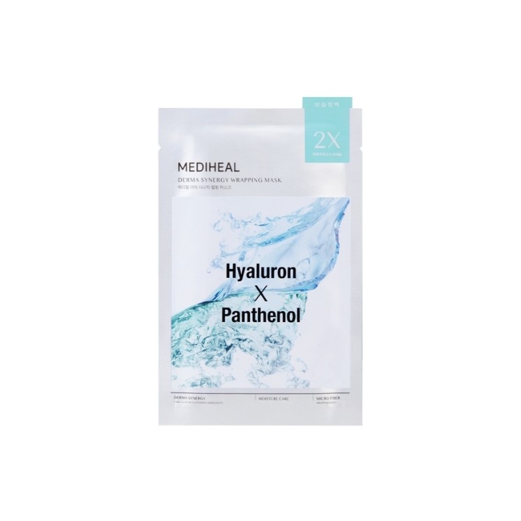 Masque en tissu hydratant Mediheal Derma Synergy Hyaluron & Panthenol 25 ml