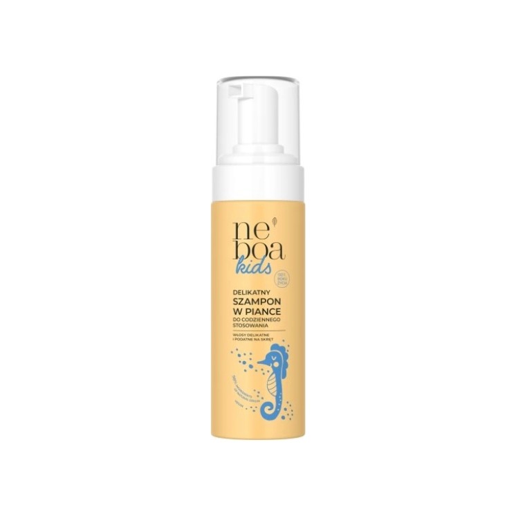 Shampoing mousse doux Neboa Kids pour usage quotidien 150 ml