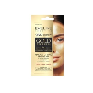 Eveline Prestige Gold Peptides 3-in-1 Verjüngende Gesichtsstraffungsmaske 8 ml
