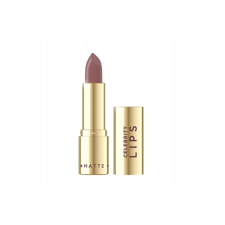 Rouge à lèvres Eveline Celebrity Lips au fini satiné crémeux /507/ Bare 1 pièce