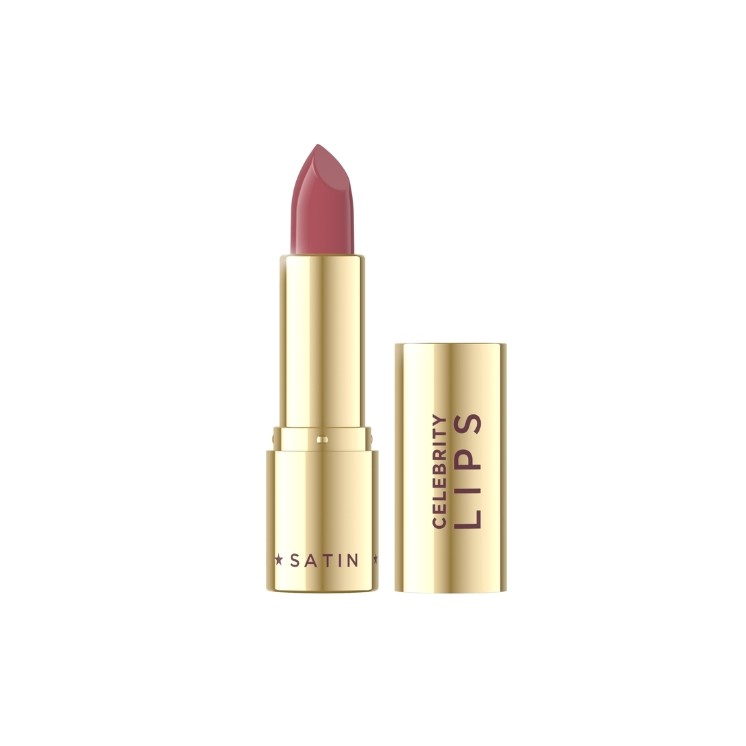 Eveline Celebrity Lips Creamy Satin Finish Lipstick /516/ Sienna 1 stuk