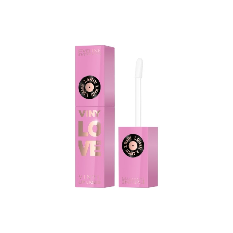 Eveline VinyLove Long-Lasting Liquid Lipstick with Gloss Effect /02/ Dusty 4 ml