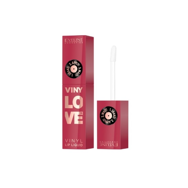 Eveline VinyLove Langhoudende Vloeibare Lippenstift met Glanseffect /09/ Hotty 4 ml