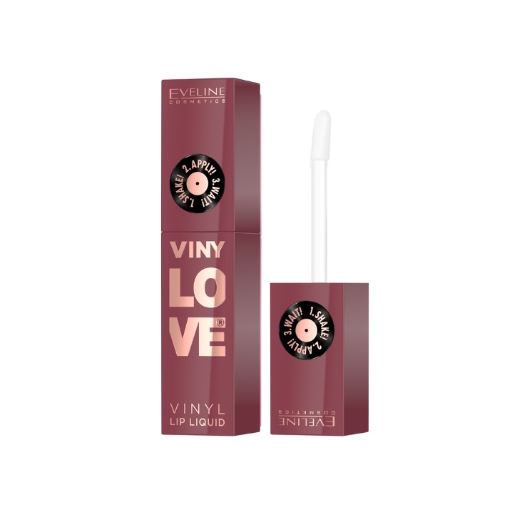 Eveline VinyLove Langdurige Vloeibare Lippenstift met Glanseffect /08/ Honey 4 ml
