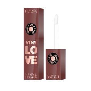 Rouge à lèvres liquide longue tenue Eveline VinyLove effet brillant /07/ Nudy 4 ml