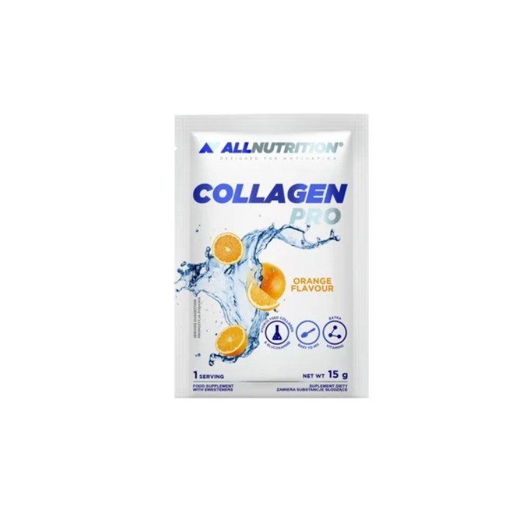 AllNutrition Collagen Pro Orange Beutel 15 g