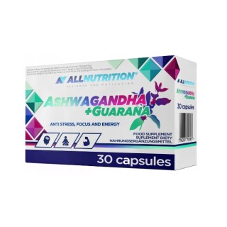 AllNutrition Ashwagandha 300 mg + Guarana 30 gélules