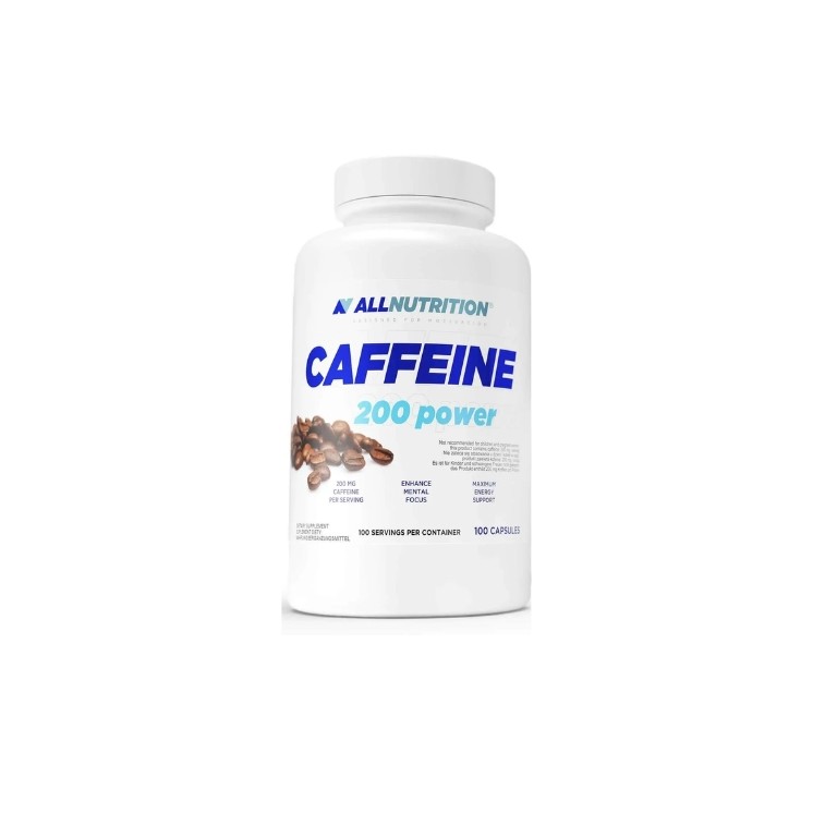 AllNutrition Caféine 200 Power 100 capsules