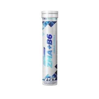 AllNutrition ZMA + Vitamine B6 Citron 20 comprimés effervescents