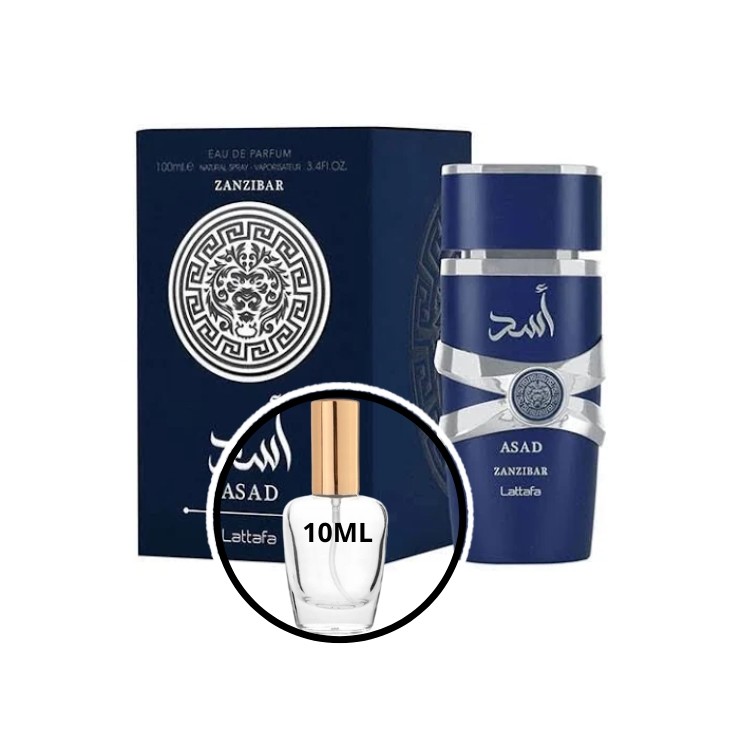 Lattafa Asad Zanzibar Eau de Parfum for Men 10 ml