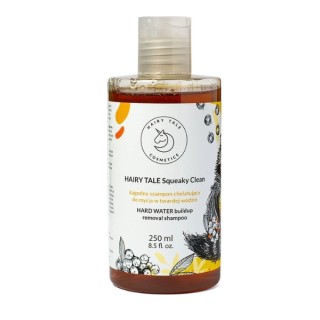 Shampooing doux chélateur Hairy Tale Squeaky Clean pour eau dure 250 ml