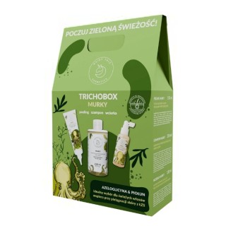 Coffret Hairy Tale Murky Trichobox : Peeling 150 ml + Shampoing 250 ml + Lotion 120 ml