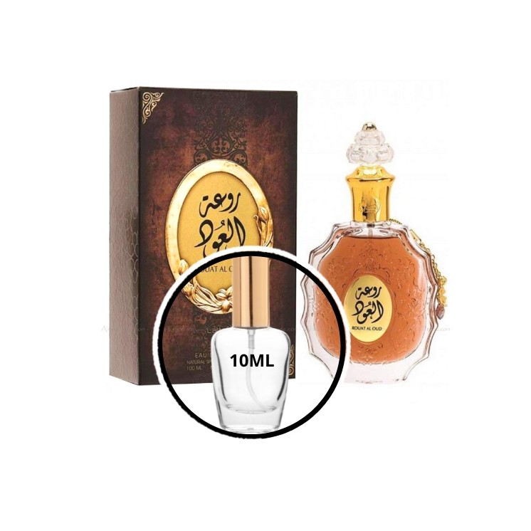 Lattafa Rouat Al Oud Eau de Décant de parfum pour Homme 10 ml