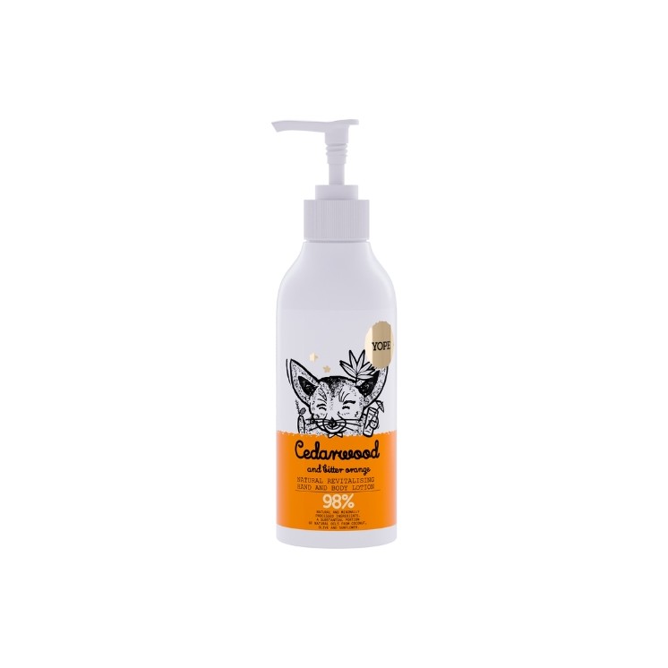 Baume pour le corps et les mains YOPE Cèdre et Orange amère 300 ml