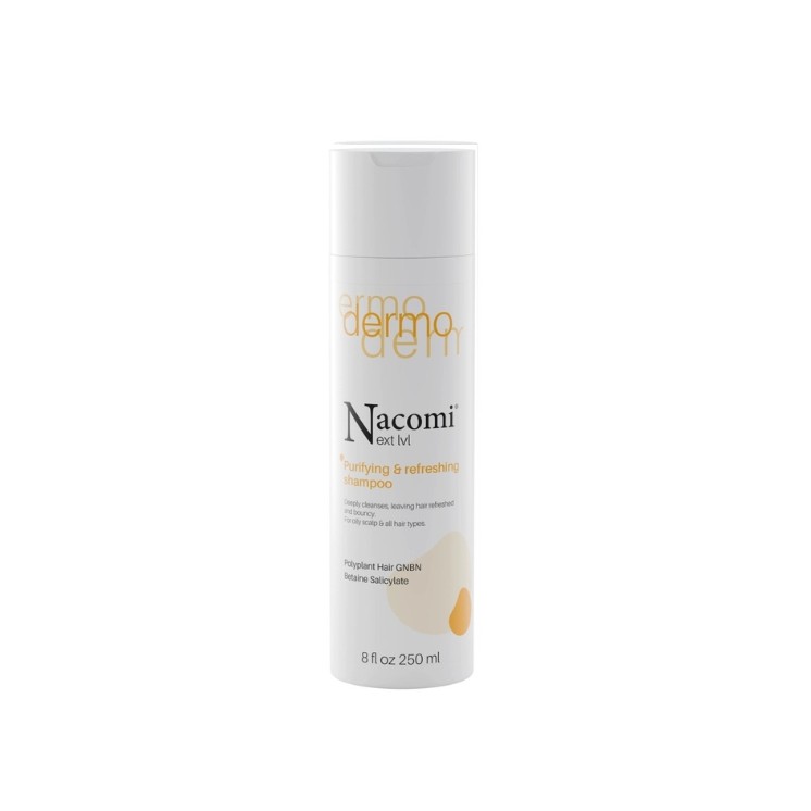 Nacomi Next Level Dermo Reinigungs- und Erfrischungsshampoo 250 ml