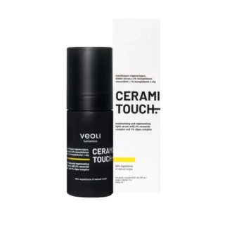 Veoli Botanica Ceramide Touch Feuchtigkeitsspendendes und regenerierendes Gesichtsserum in leichter Version, 30 ml